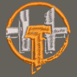 Hardcorps Training - Pom-Pom 12" Knit Beanie - Orange Design