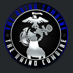 The Rhino Combine - Performance ® Long Sleeve T Shirt Design