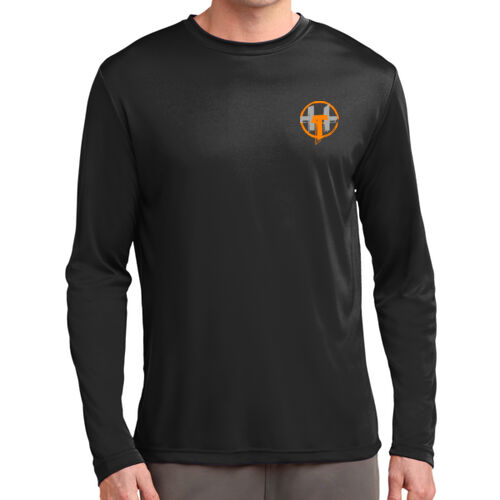 Hardcorps Training - Long Sleeve PosiCharge ® Competitor™ Tee - Orange Thumbnail