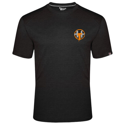 Hardcorps Training - Fitflex Short Sleeve Performance Tee - Orange Thumbnail