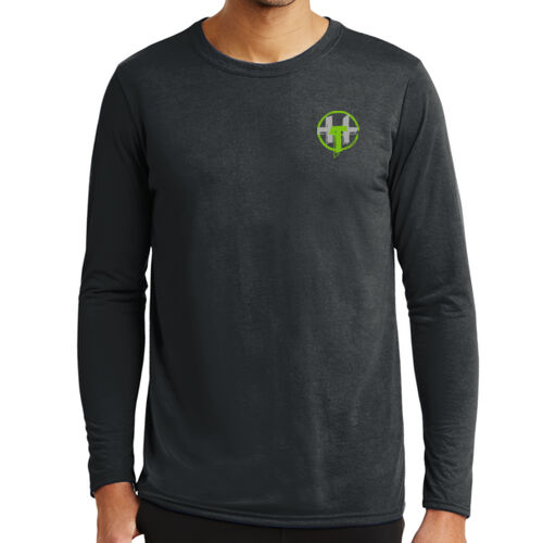 Hardcorps Training - Performance ® Long Sleeve T Shirt - Green Thumbnail