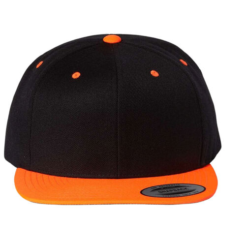 Hardcorps Training - Flat Bill Snapback Cap - Orange Thumbnail