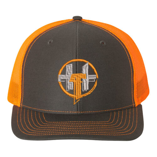 Hardcorps Training - Snapback Trucker Cap - Orange Thumbnail