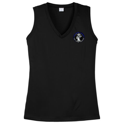 The Rhino Combine - Ladies Sleeveless PosiCharge ® Competitor™ V Neck Tee Thumbnail