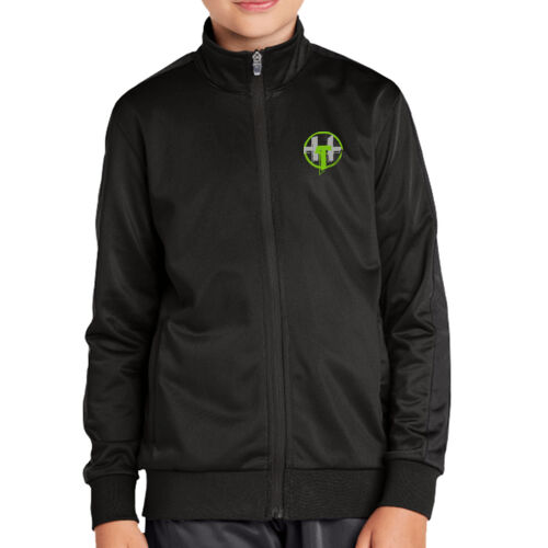 Hardcorps Training - Youth Tricot Track Jacket - Green Thumbnail